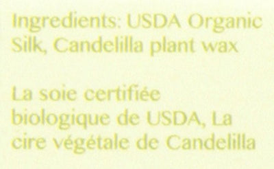 RADIUS Natural Unscented Silk Dental Floss 33 Yards Compostable Non-Toxic Oral Care & Designed to Help Fight Plaque Clear, 30 m (Pack of 1)