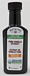 Watkins Organic Pure Vanilla Extract Alcohol Free, 59 mL - Non GMO, USDA Organic, Ingredients All Naturally Derived