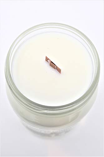 Country Collection Wood Wick Birchwood Pine Soy Candle - Large 16 oz, Canadian Made, Hand Poured by C & C Candle Company Inc.