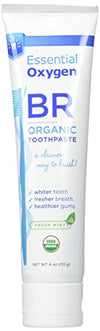 ESSENTIAL OXYGEN Organic Mint Toothpaste, 0.02 Pound