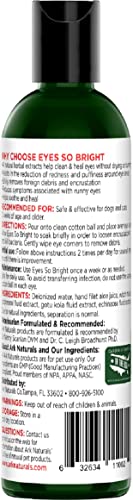 Ark Naturals Eyes So Bright Gentle Eye Wash for Dogs, Remove Debris and Encrustations, Natural Botanicals, 4 oz Bottle