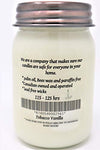 Country Collection Tobacco Vanilla Soy Candle, Large 16 oz, Canadian Made, Hand Poured by C & C Candle Company Inc.