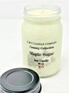 Country Collection Maple Sugar Soy Candle, Large 16 oz - Hand Poured in Canada by C & C Candle Company Inc.