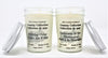 Country Collection (Christmas in The Mountains & Holiday Cider) - Holiday Soy Candles, Bundle of 2 - 8 oz (237ml) - , Canadian Made, Hand Poured by C&C Candle Company Inc.