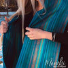 Meraki Movement 80% Alpaca Wool Scarf (Bright Blues & More) Product of Ecuador