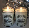 Country Collection (Candy Cane & Sweet Vanilla) - Holiday Soy Candles, Bundle of 2 - 8 oz (237ml) - Canadian Made, Hand Poured by C&C Candle Company Inc.