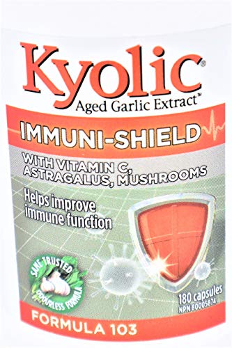 Kyolic Formula 103 Immuni-shield 180 Capsules