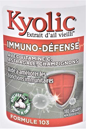 Kyolic Formula 103 Immuni-shield 180 Capsules